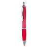 Długopis z miękkim uchwytem - RIOCOLOUR (KC3314-25) - wariant czerwony