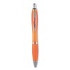 Długopis z miękkim uchwytem - RIOCOLOUR (KC3314-29) - wariant pomarańczowy