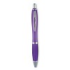 Długopis z miękkim uchwytem - RIOCOLOUR (KC3314-32) - wariant fioletowy