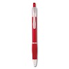 Długopis z gumą - MANORS (KC6217-25) - wariant czerwony