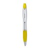 2w1 długopis i zakreślacz - RIO DUO (MO7440-08) - wariant żółty