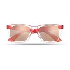 Lustrzane okulary przeciwsłon - AMERICA TOUCH (MO8652-05) - wariant czerwony