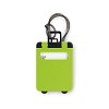 Zawieszka do bagażu, plastikow - TRAVELLER (MO8718-09) - wariant zielony