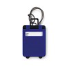 Zawieszka do bagażu, plastikow - TRAVELLER (MO8718-37) - wariant niebieski