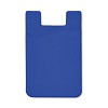 Silikonowe etui do kart płatni - SILICARD (MO8736-37) - wariant niebieski