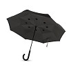 Odwrotnie otwierany parasol - DUNDEE (MO9002-07) - wariant szary