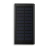 Solarny power bank 8000 mAh - SOLAR POWERFLAT (MO9051-03) - wariant czarny