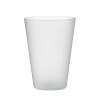 Matowa szklanka PP 300ml - FESTA LARGE (MO6375-26) - wariant biały