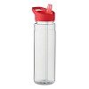 RPET butelka 650ml PP flip lid - ALABAMA (MO6467-05) - wariant czerwony