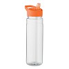 RPET butelka 650ml PP flip lid - ALABAMA (MO6467-10) - wariant pomarańczowy