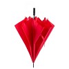 Duży wiatroodporny parasol automatyczny (V0721-05) - wariant czerwony