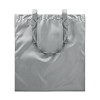 Błyszcząca torba na zakupy - TOTE NEW YORK (MO9443-16) - wariant srebrny mat