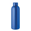 Stalowa butelka z recyklingu - ATHENA (MO6750-04) - wariant granatowy