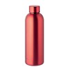 Stalowa butelka z recyklingu - ATHENA (MO6750-05) - wariant czerwony