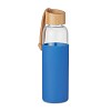 Szklana butelka 500 ml w etui - CHAI (MO6845-37) - wariant niebieski
