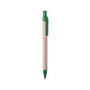 Długopis z kartonu z recyklingu (V1993-06) - wariant zielony