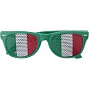 Okulary przeciwsłoneczne (V0086-06) - wariant biało-zielony