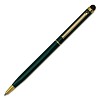 Długopis aluminiowy Touch Tip Gold, ciemnozielony (R73409.51) - wariant ciemnozielony