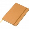 Notes A5 z papieru z recyklingu - brązowy - (GM-21799-01) - wariant brązowy