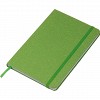 Notes A5 z papieru z recyklingu - zielony - (GM-21799-09) - wariant zielony
