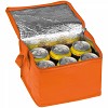 Torba termiczna non-woven na 6 puszek - pomarańczowy - (GM-61542-10) - wariant pomarańczowy