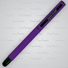 Pióro kulkowe touch pen, soft touch CELEBRATION Pierre Cardin - fioletowy - (GM-B030060-4IP312) - wariant fioletowy