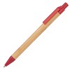 Długopis bambusowy - czerwony - (GM-13211-05) - wariant czerwony