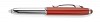 Długopis touch z latarką TRES - II gatunek (GA-19460-04A) - wariant czerwony