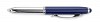 Długopis touch z latarką TRES - II gatunek (GA-19460-06A) - wariant granatowy