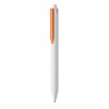 Długopis z przyciskiem z ABS - SIDE (MO6991-10) - wariant pomarańczowy