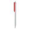 Długopis z przyciskiem z ABS - SIDE (MO6991-05) - wariant czerwony