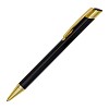 Długopis aluminiowy Lindi, czarny (R73445.02) - wariant czarny