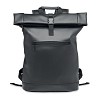 Plecak na laptopa PU rolltop - BAI ROLL (MO2230-03) - wariant czarny