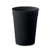 Kubek PP z recyklingu 300 ml - AWAYCUP (MO2256-03) - wariant czarny