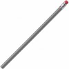 Ołówek z gumką - szary - (GM-10393-07) - wariant szary