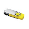 TECHMATE. USB FLASH         B - TECHMATE PENDRIVE (MO1001-08-8G) - wariant żółty