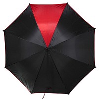 Parasol automatyczny Davos, czarny/czerwony  (R07934.08)