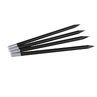 Zestaw 4 ołówków, czarny  (R73790)