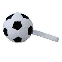 Maskotka Soccerball, biały/czarny  (R73891)