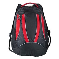 Plecak sportowy El Paso, czerwony/czarny  (R08659.08)