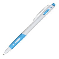 Długopis Rubio, niebieski/biały  (R04426.04)