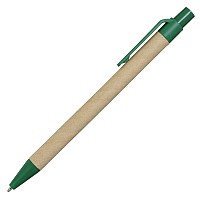 Długopis Eco, zielony/brązowy  (R73387.05)
