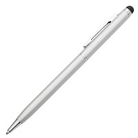 Długopis aluminiowy Touch Tip, srebrny  (R73408.01)