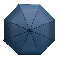 Składany parasol sztormowy Ticino, granatowy  (R07943.42)