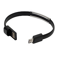 Kabel USB Bracelet, czarny  (R50189.02)