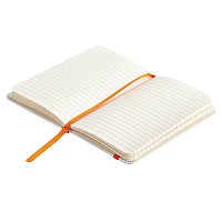 Notatnik Badalona 90/140, pomarańczowy/biały  (R64243.15)