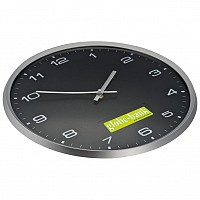 Zegar ścienny - czarny - (GM-47872-03)