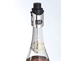 Próżniowy korek do szampana - czarny - (GM-82883-03)
