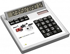 Kalkulator CrisMa - biały - (GM-33551-06)