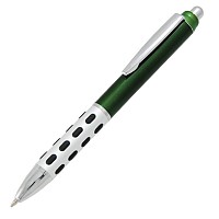 Długopis Partita, zielony/srebrny  (R73345.05)